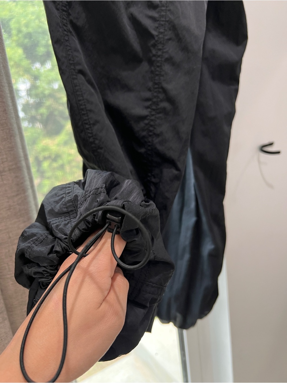 Fp movement S Black Wide-Leg Track Pants - Elastic Waist - Picture 5 of 10